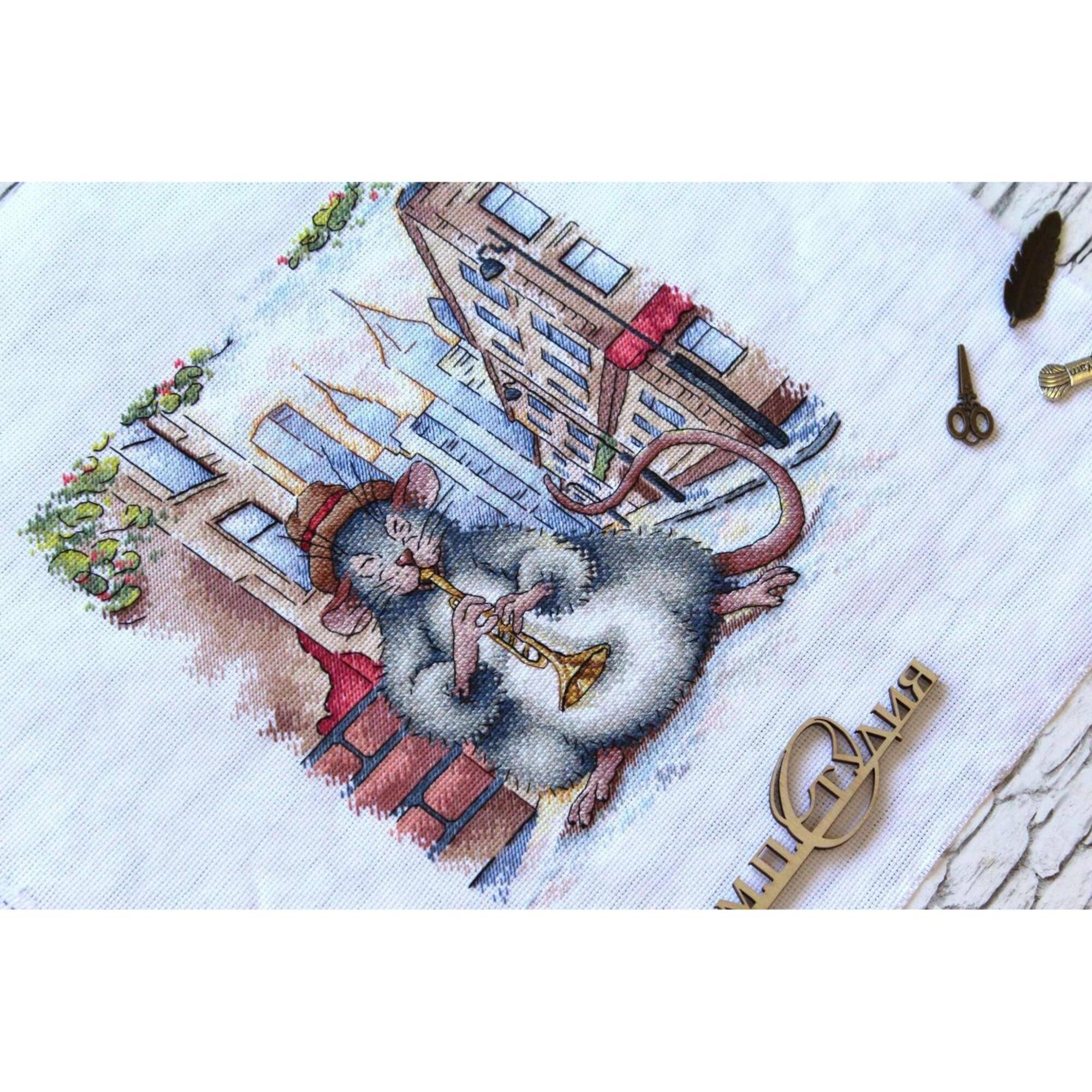 MP Studia Street Jazz Cross Stitch Kit